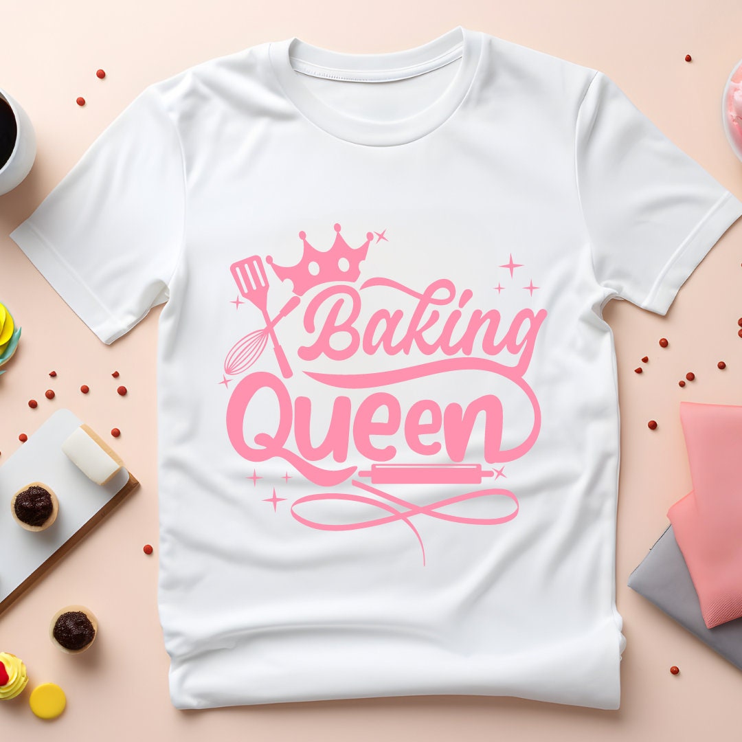 Baking Queen SVG Baking SVG Queen SVG Cooking Queen Svg Kitchen Queen ...