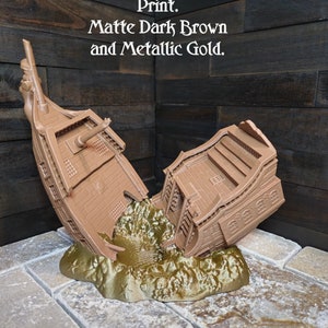 Sunken Pirate Ship Dice Tower | Fates End | DnD | TTRPG | Board Games
