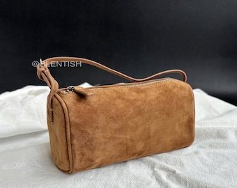 Petite pochette en cuir, Sac années 90, Sacs à main minimalistes, Sacs en cuir avec poignée supérieure, Mini sacs fourre-tout