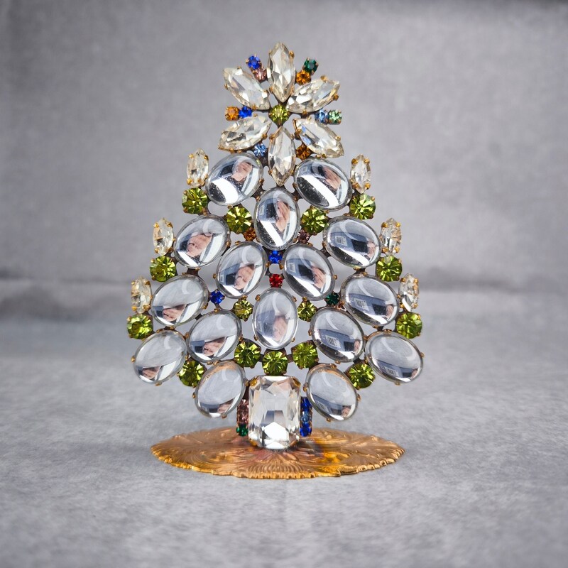 Jeweled Table Top Tree - Etsy