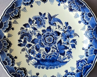 オランダのヨハン・フリーゾ王子誕生記念ロイヤルデルフト皿（1968年