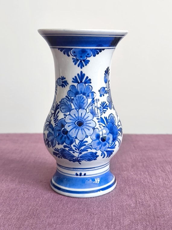 オランダ ロイヤルデルフト コーニンクレッカ チューリップベース 花瓶