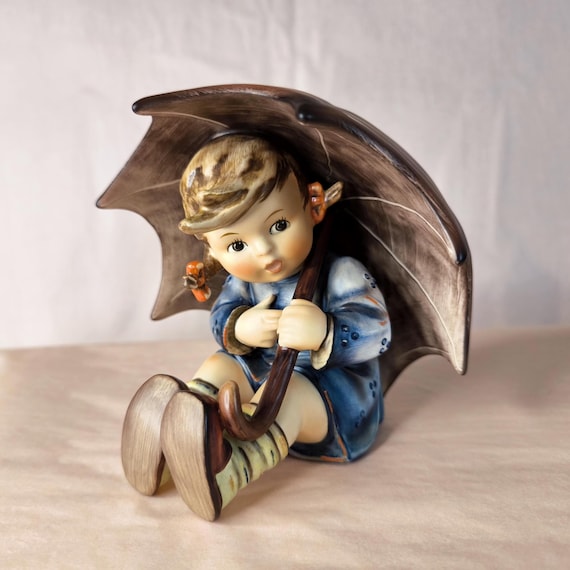 希少 ヴィンテージ フンメル磁器フィギュア 美品！ Hummel 4「Little