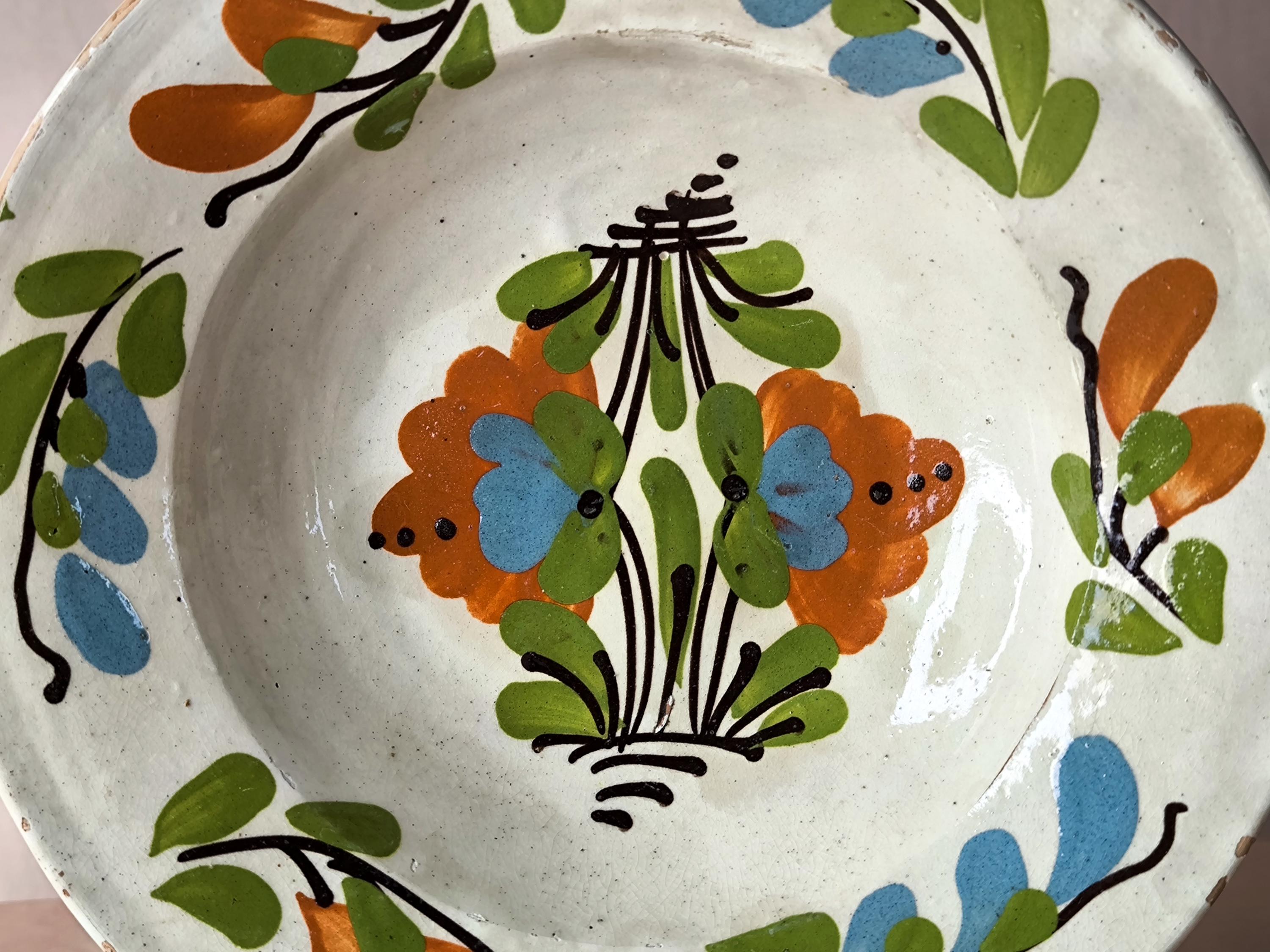 ルーマニア コロンド焼き 陶器 皿 希少 ルーマニア コロンド 飾り皿