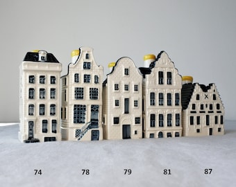 S*i様 ★ Characteristic Old Dutch Houses K Full Collection - KLM Delft Blue House Collection | Dutch Canal