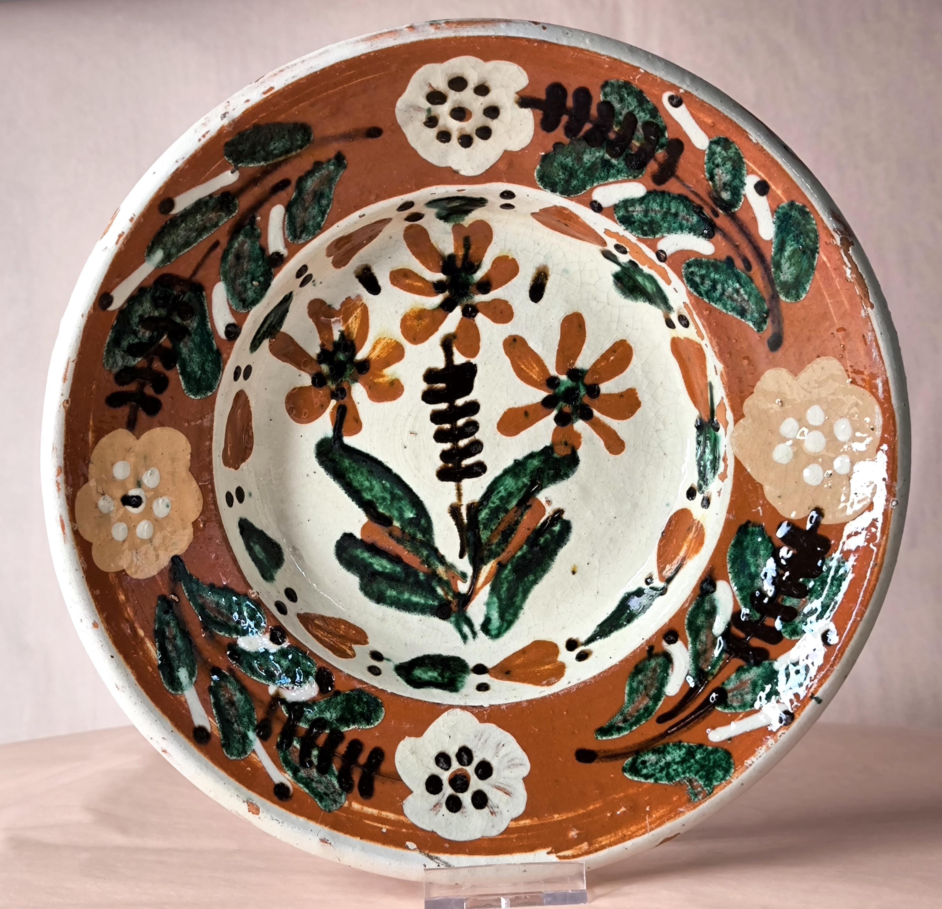 美品！刻印有り・トランシルバニア 装飾皿 （ルーマニア製）花柄 金彩 オールド香蘭社 金襴手花輪皿 色絵鉢 菓子器 飾り皿 金直し 直径