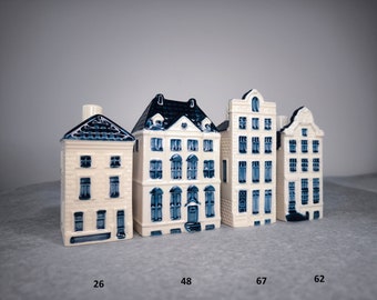 N. 26,48,67,62 Empty Due Customs Regulations KLM Delft Blue