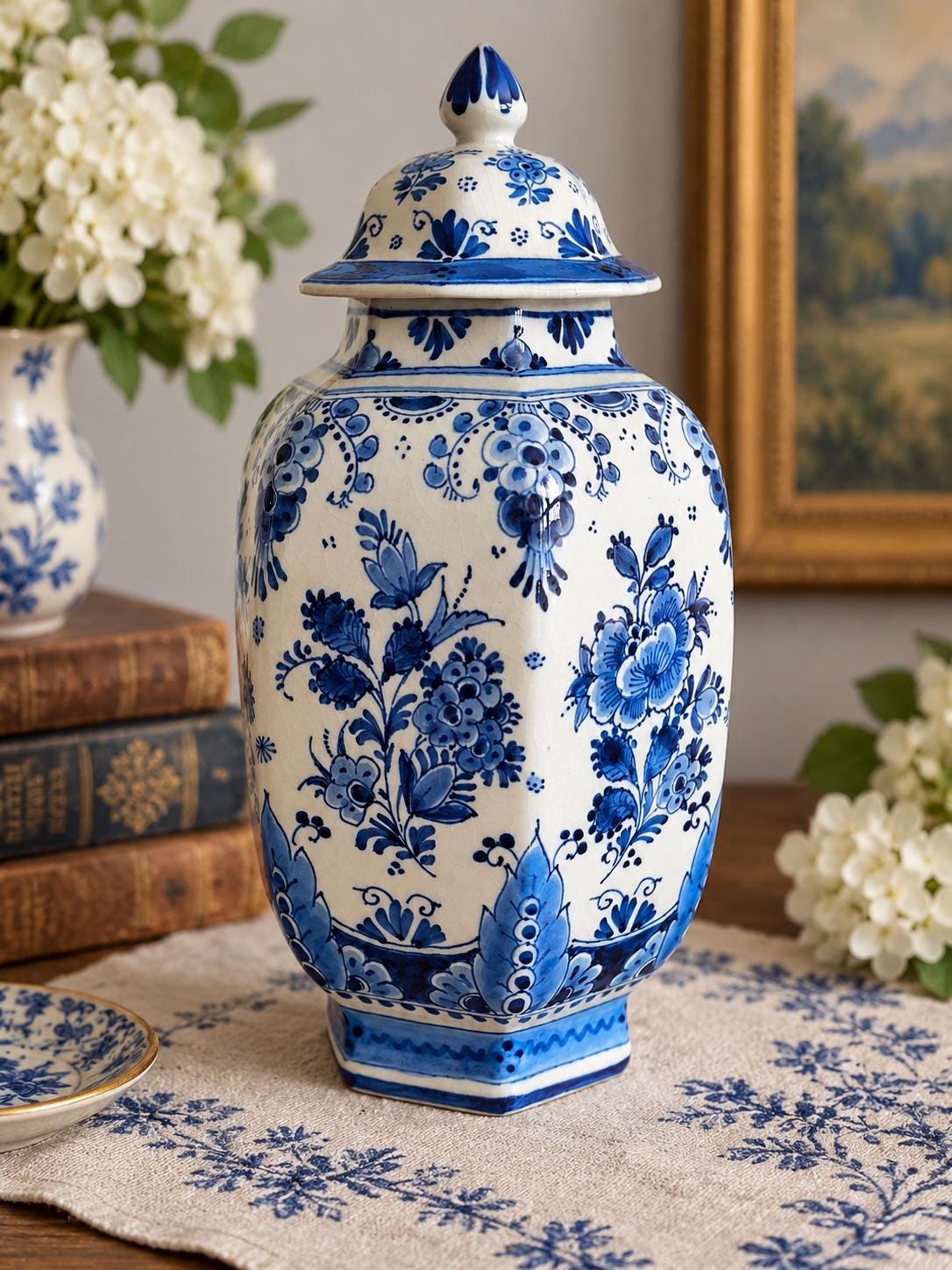 Heinen delfts blauw - Etsy 日本