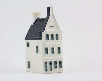 N.24,31,33,37 KLM Delft Blue Miniature Houses - Authentic