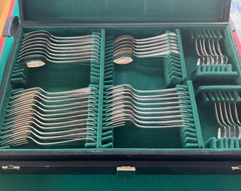 Cutlery Set in 800 Silver - Switzerland circa 1960s