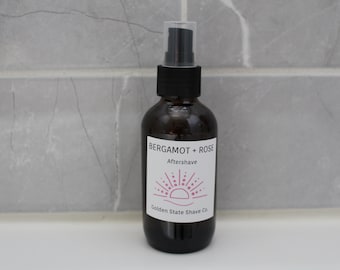 Bergamot + Rose Aftershave