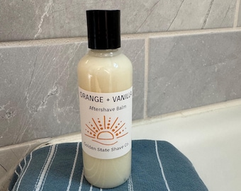 Orange + Vanilla Aftershave Balm