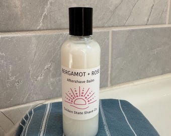 Bergamot + Rose Aftershave Balm