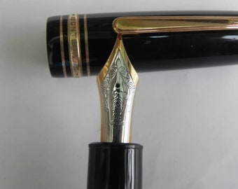 Montblanc Meisterstuck 149 14C 4810 585 black ballpoint pen