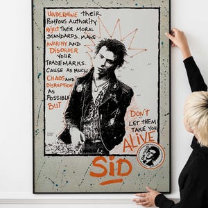 Vintage 80s Punk Poster – Iconic Music Art Print, Retro Alternative Rock Decor, Classic Punk Artwork PRINTABLE DOWNLOAD