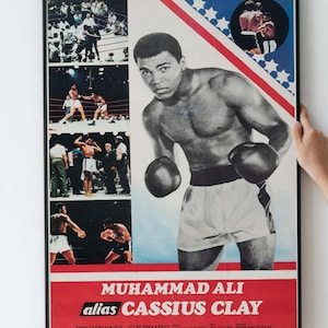 Classic Boxing Match Poster – Retro Boxing Art & Retro Fight Art, Boxing Match Memorabilia Promo Poster PRINTABLE DOWNLOAD