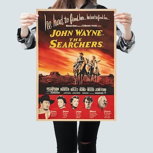 Three Vintage Western Movie Posters – 1950s Classic Western Film Art, Vintage Cowboy Print PRINTABLE DOWNLOAD