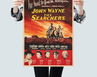 1950年代のヴィンテージ西部劇映画ポスター - クラシックハリウッド