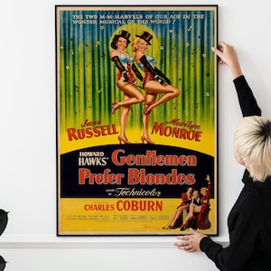Vintage 1950s Comedy Film Poster – Retro Cinema Wall Art, Classic Movie Collectible, Mid-Century Memorabilia Decor