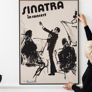 60s Jazz Poster – Vintage Big Band & Swing Music Wall Art