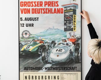 クラシック・レーシングカー写真(印刷物)5点セット 美術品