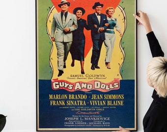 レトロ50年代映画ポスター - クラシックブロードウェイミュージカル