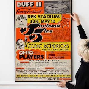 Póster de música funk de Motown: arte vintage de soul y disco, vinilo de los años 70 y 80, impresión de pared para coleccionistas, festival de música, Motown vintage, DESCARGA IMPRIMIBLE