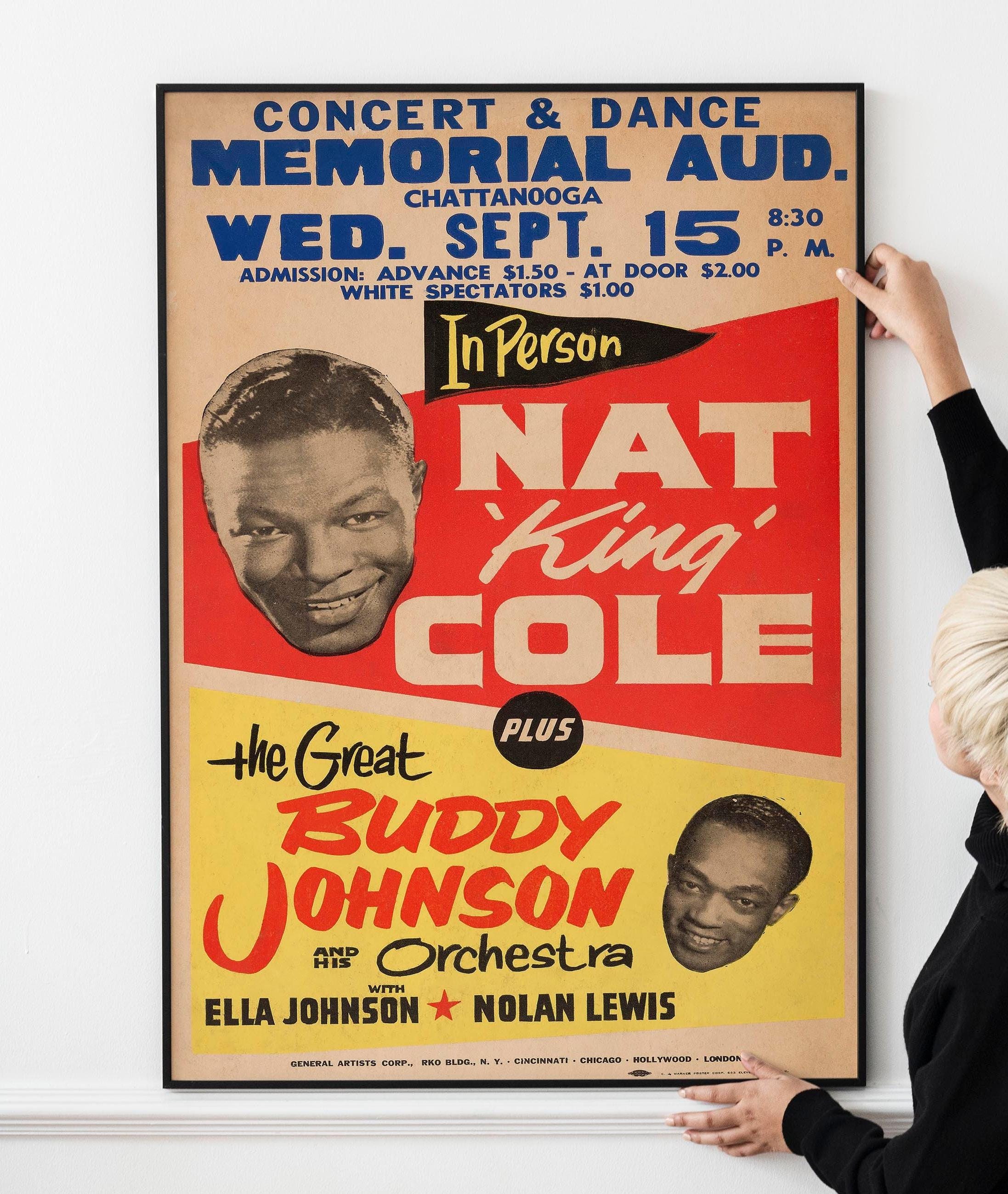 Vintage Jazz Festival Poster – Retro 50s Music Art, Classic