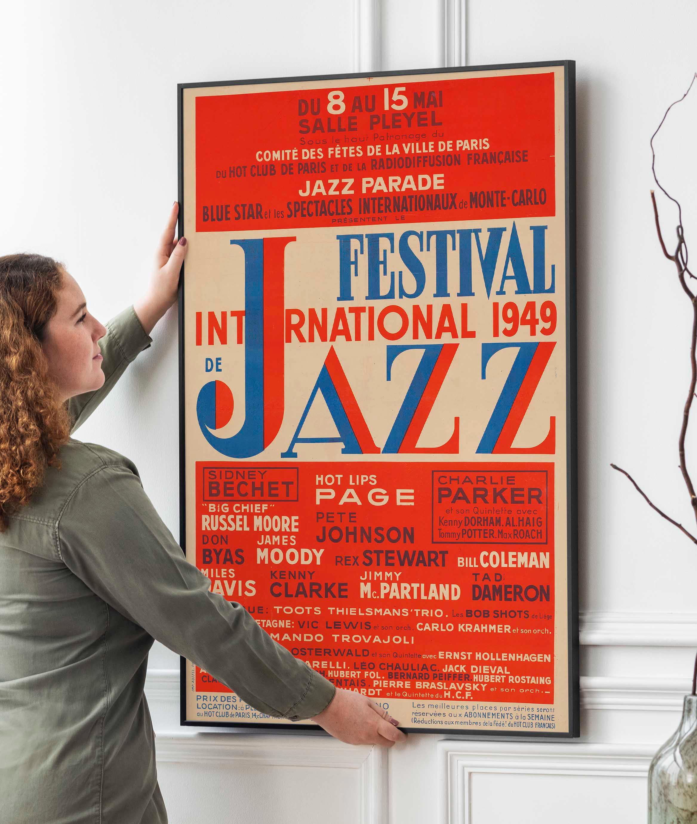 Collection d'affiches de jazz rétro impressions vintage de