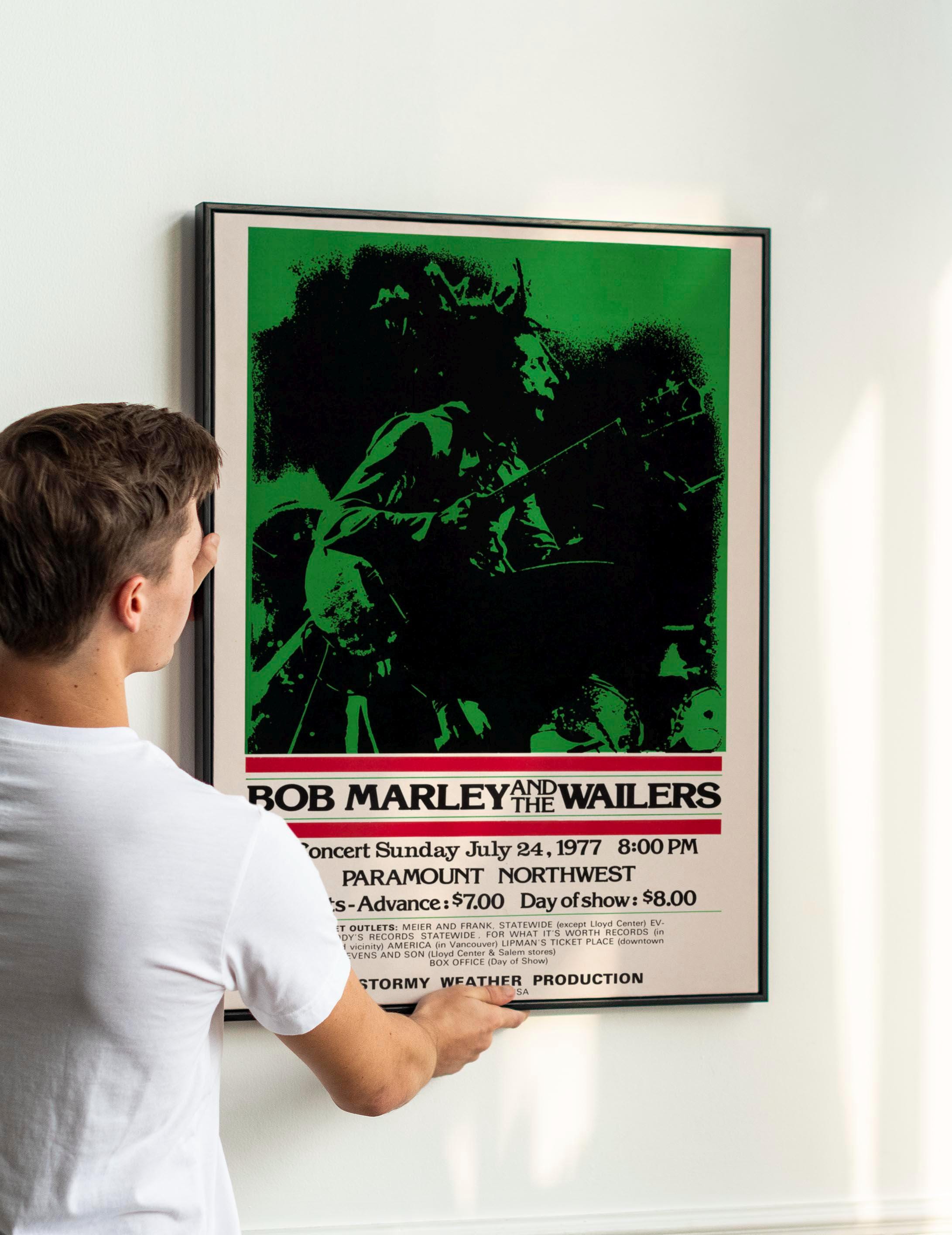 70年代のヴィンテージレゲエミュージックポスター - ジャマイカの