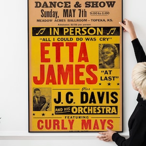 5x Classic Jazz and Blues Concert Posters PRINTABLE DOWNLOAD