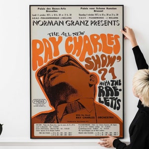 Póster de Motown y R&B: arte de música soul vintage, impresión retro funk, póster de música retro clásica de Motown de los años 70 y 80