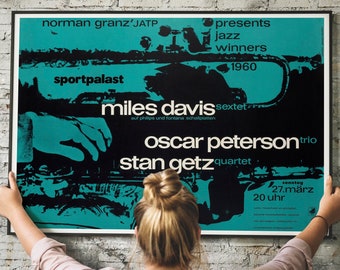 Retro Jazz Legends Poster – Classic 60s Concert Art Print PRINTABLE DOWNLOAD