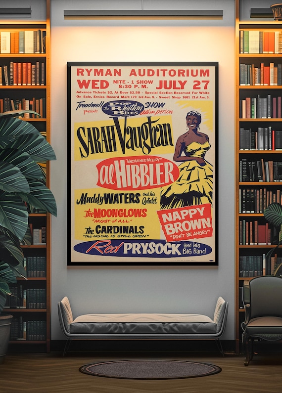 ジャズ、ブルースのアイコンポスター - 50年代のジャズレトロ