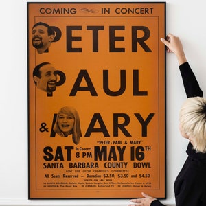 Póster de música folclórica clásica: arte de concierto de los años 70, interpretación acústica retro, impresión de festival de música vintage, arte musical coleccionable