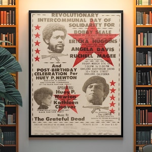 1960s Civil Rights Protest Poster – Revolutionary Movement Print PRINTABLE DOWNLOAD