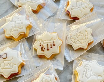 Set of 10 personalized Ramadan themed cookies