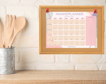Monthly planner