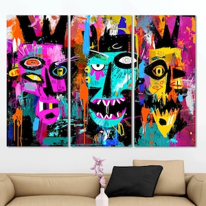 Colorful Modern Abstract Art Wall Decor, Modern Abstract Colorful Framed Canvas Print, Abstract Art Colorful Canvas Print Modern Wall Decor.