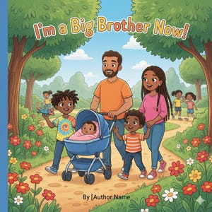 Ich bin jetzt ein großer Bruder! | Neues Geschwister-Bilderbuch für Kids
