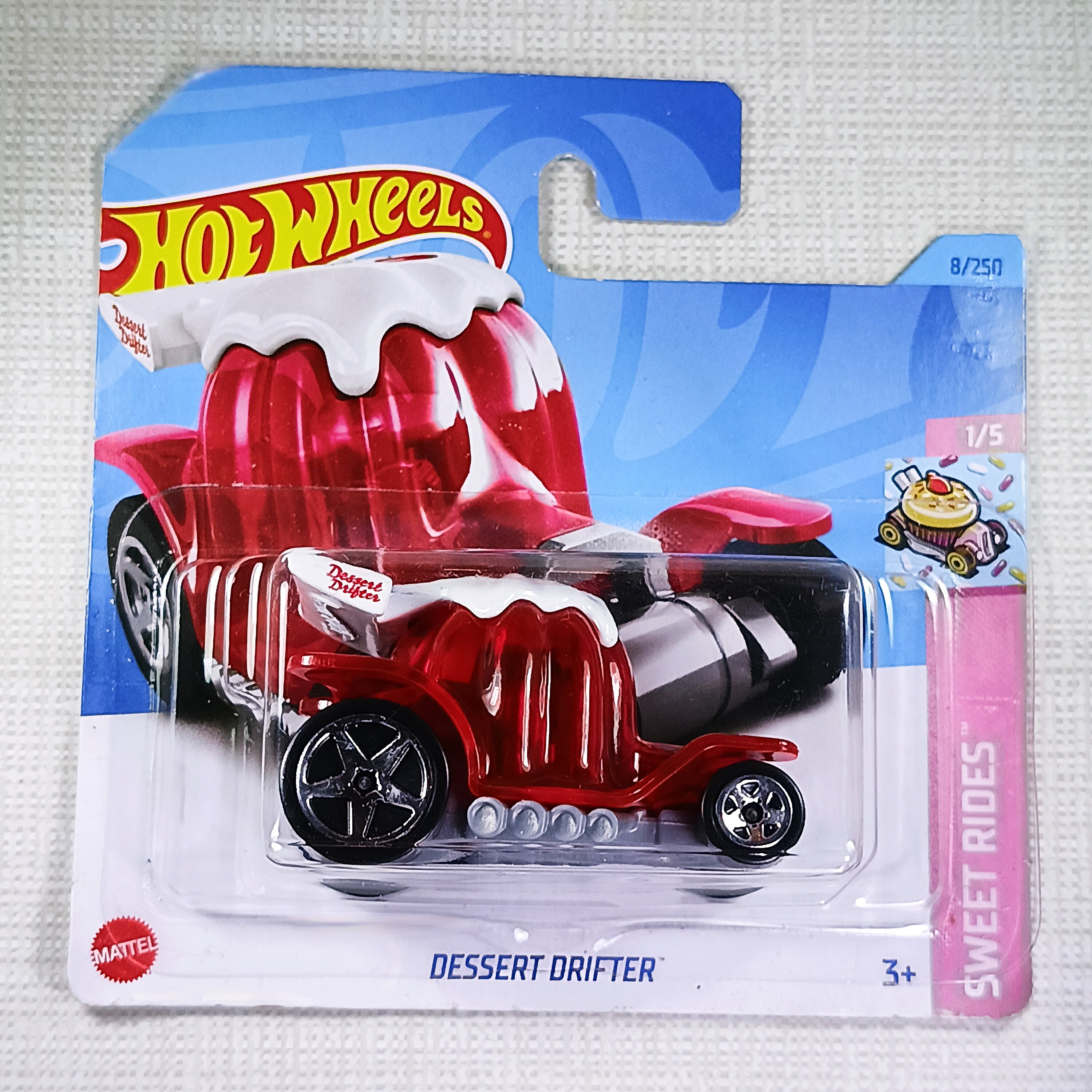 Hot Wheels Einzelauto 'Dessert Drifter' HTB47 – Spielzeugauto Im Retro-Design, 1:64