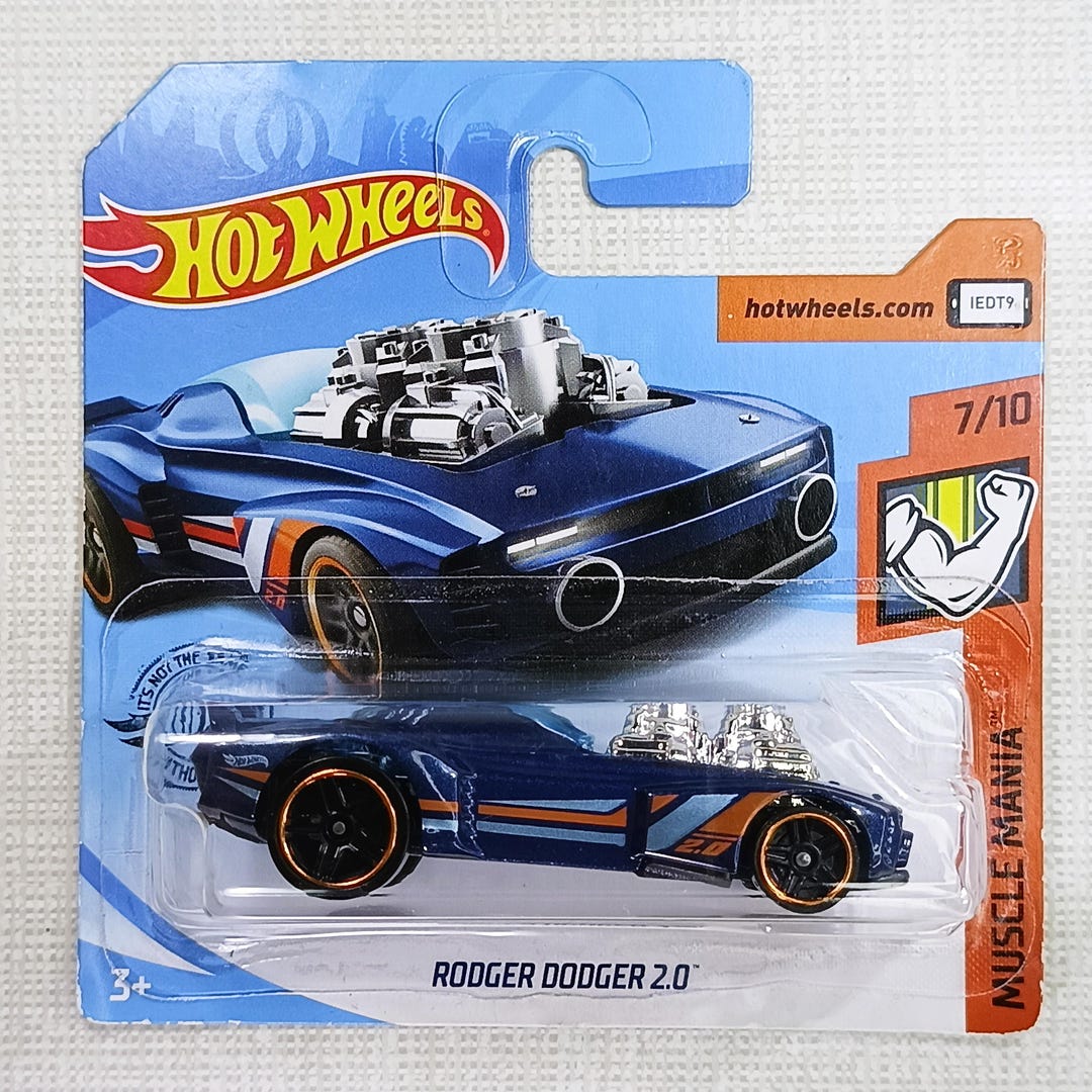 Hot Wheels Rodger Dodger 2.0 Collectible Model Car Miniature Gift Item ...