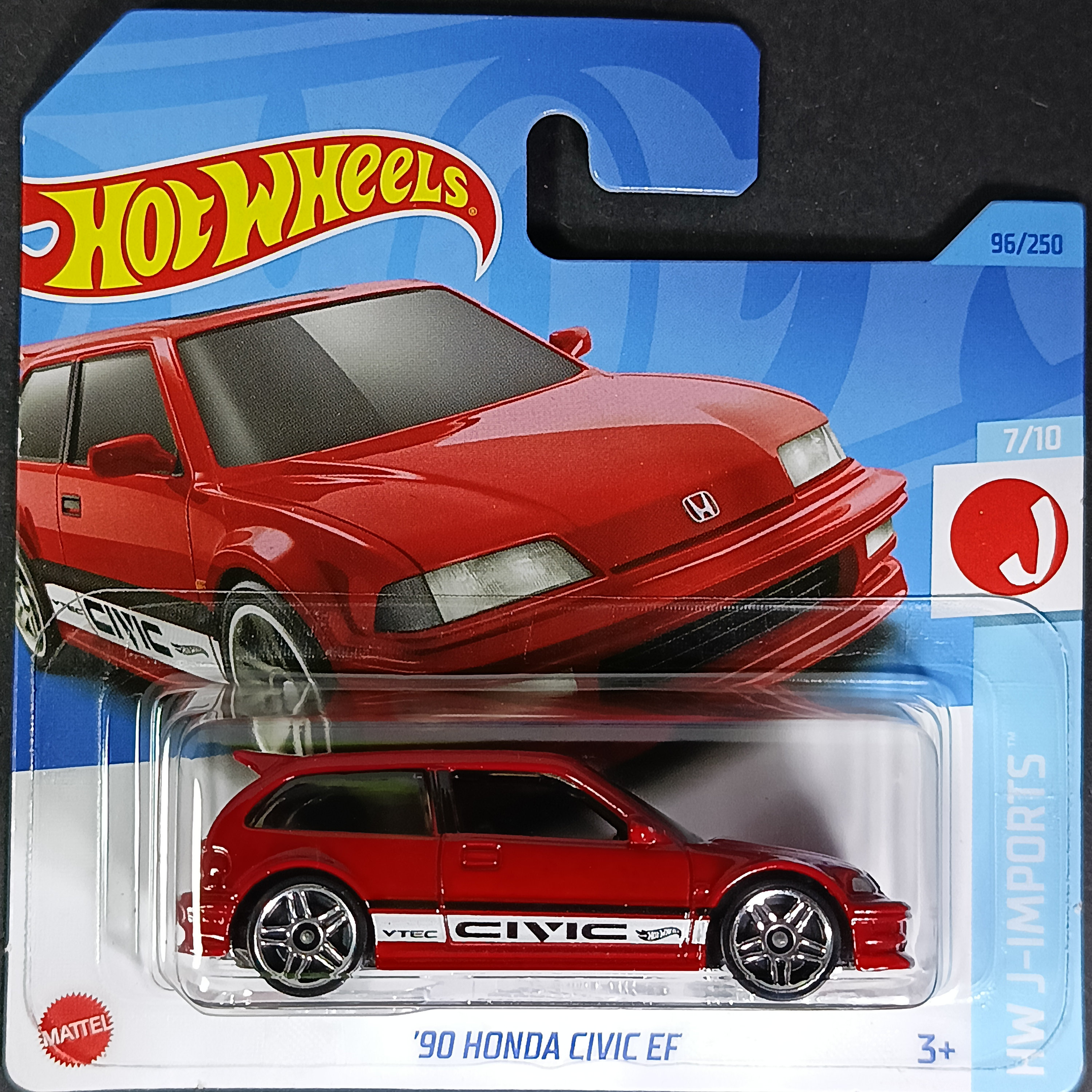 90 Honda Civic EF Hot wheels collectible model car miniature gift item for car collectors