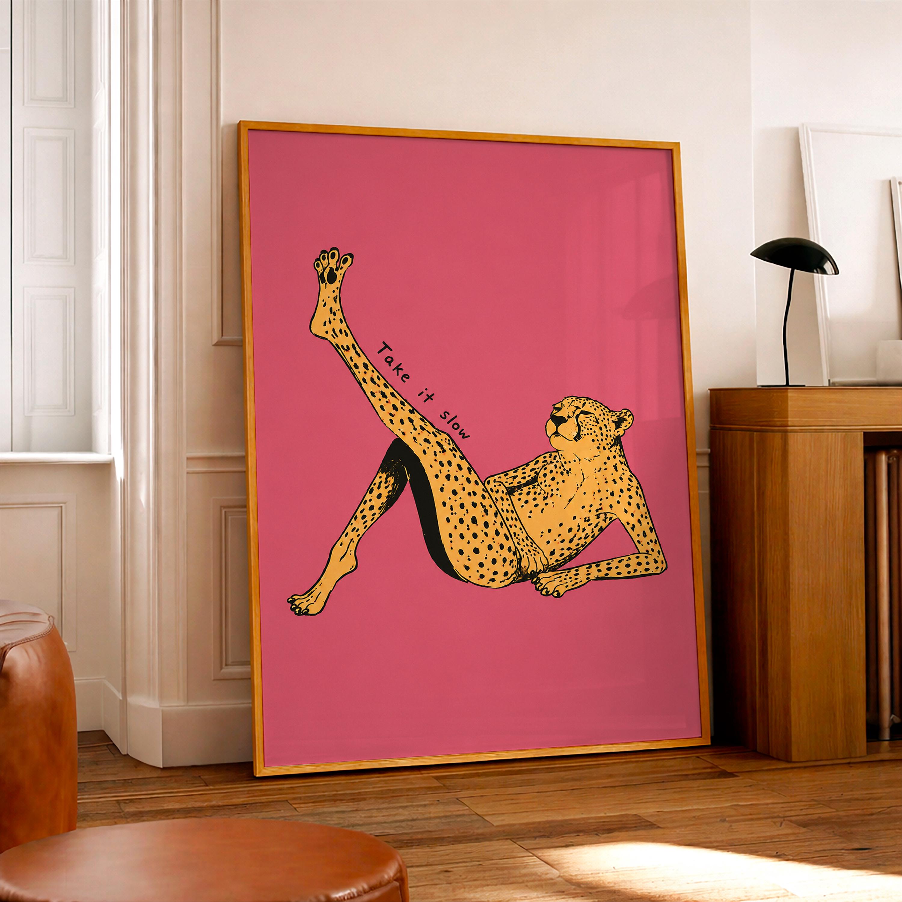 Cheetah Pop Art - Etsy