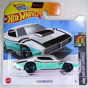 Hot Wheels Custom Otto Let's Race Collectible Model Car Miniature