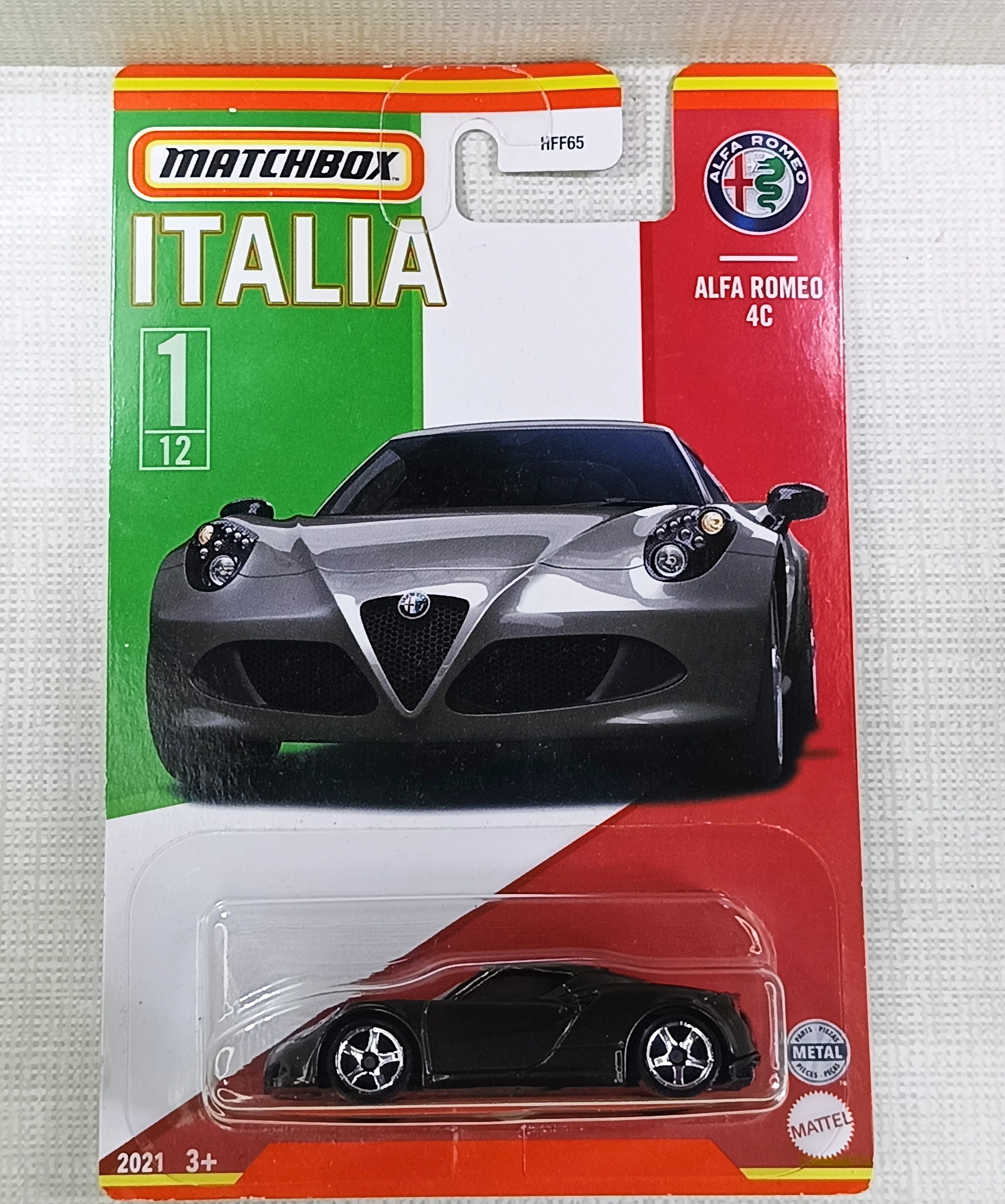 Matchbox Alfa Romeo 4c Collectible Model Car Miniature Gift Item