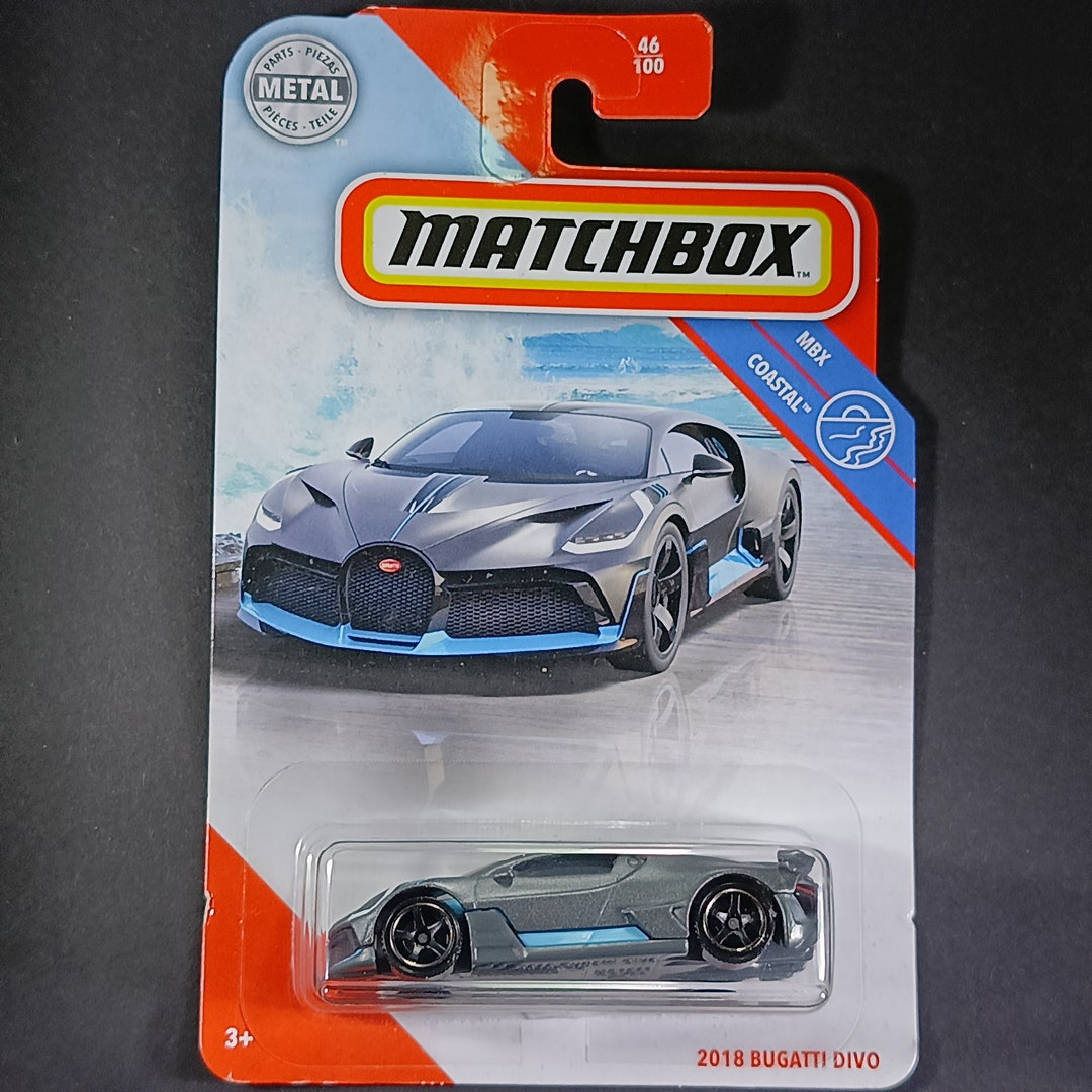 Bugatti Divo Matchbox Collectible Model Car Miniature Gift Item for Car ...