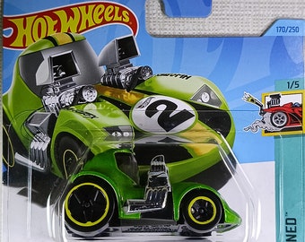 Hot Wheels Tooned Twin Mill vert modèle de voiture de collection miniature article cadeau pour les collectionneurs de voitures