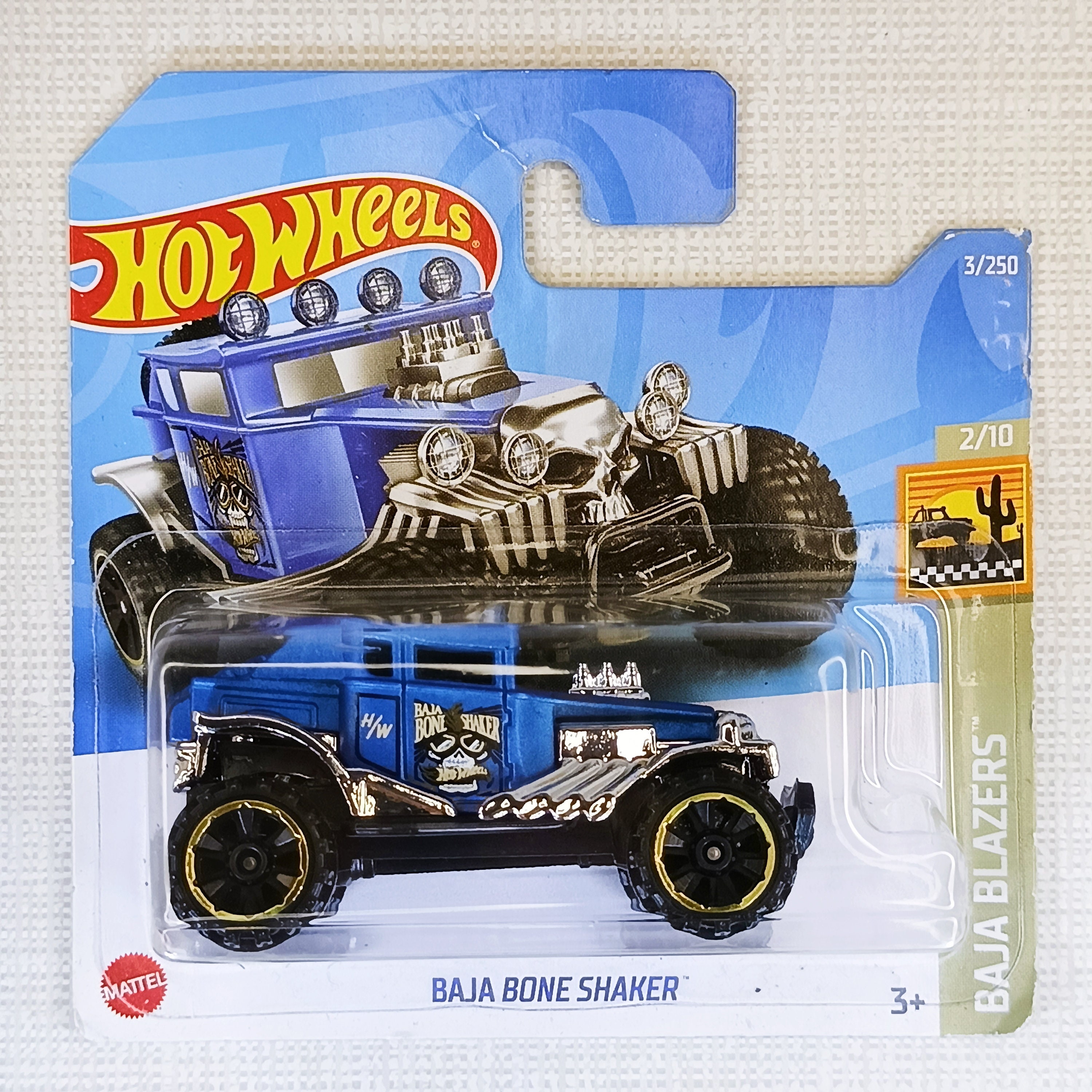 Hot Wheels Baja Bone Shaker Collectible Model Car Miniature Gift