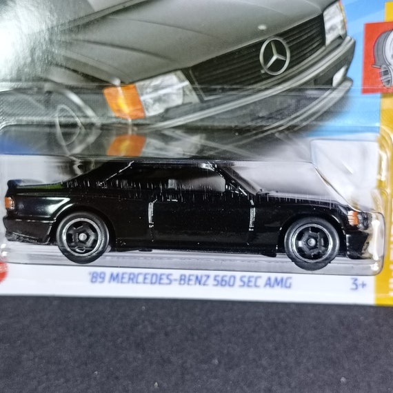 89 Mercedes -benz 560 Sec AMG Hot Wheels Collectible Model